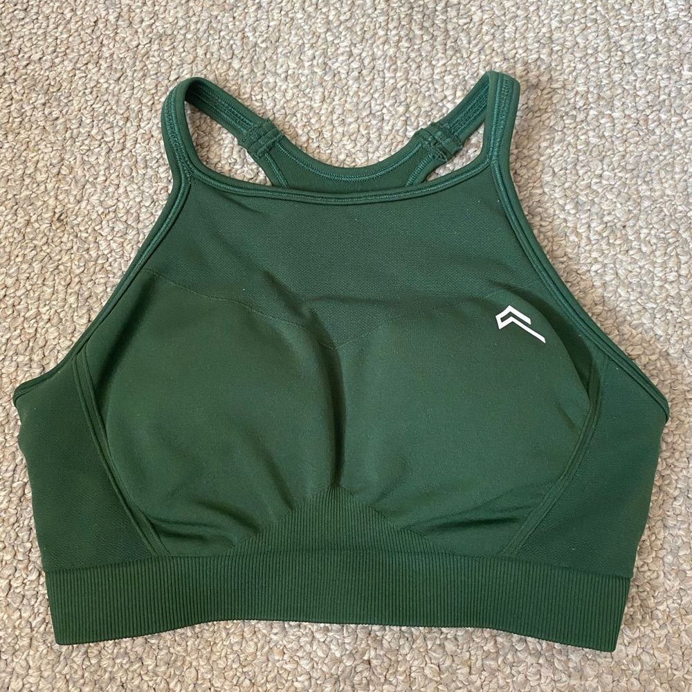 Oner active, effortless seamless high neck sports bra